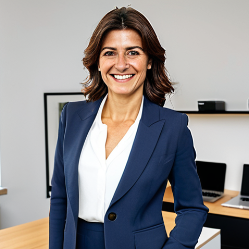 Home 4 가치 중심의 재정 코칭 프로그램 - **
"A successful Italian businesswoman in her late 30s, wearing a tailored business suit (giacca e ...